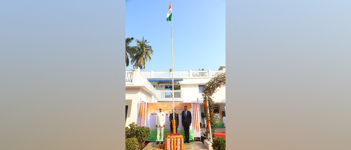  Celebration of the 76th Republic Day at the Chancery premises of AHCI, Khulna